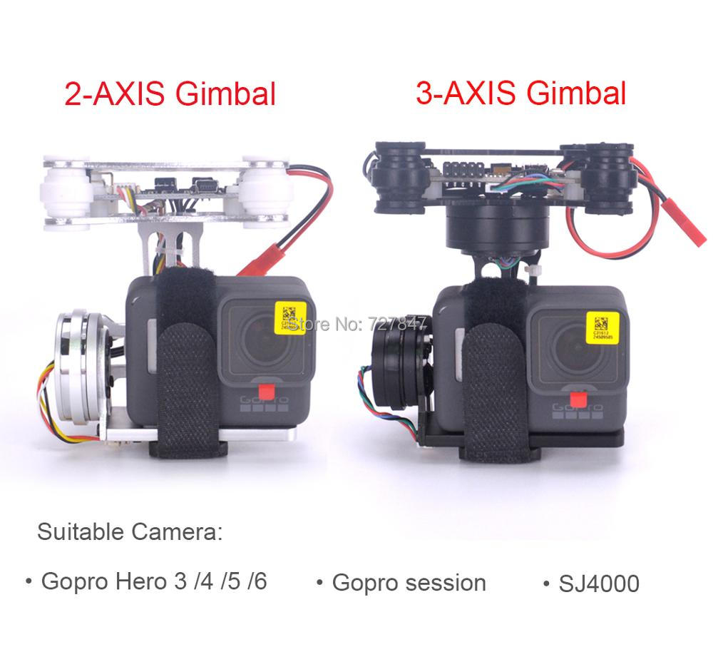 Drone Gimbal For Gopro Hero - RTF FPV 3-TRỤC/Trọng Lượng Nhẹ 2-TRỤC