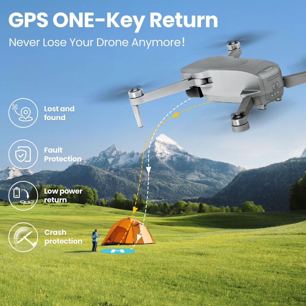 Global MiniX Drone! 4K UHD & a - đánh giá và giá Drone Gimbal Mount