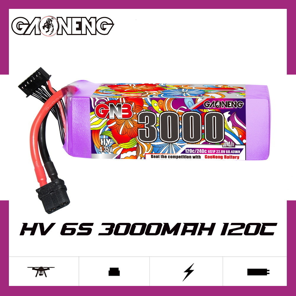 GNB Lipo Battery 6S 22.8V 3000 - đánh giá và giá Drone Gimbal Controller