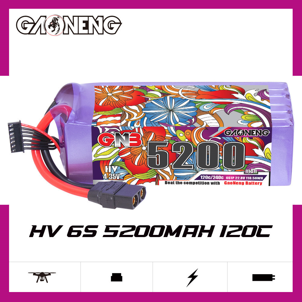 GNB Lipo Battery 6S 22.8V 3000 - đánh giá và giá Drone Gimbal Controller
